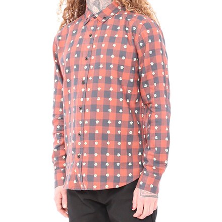 OurCaste - Grant Print Flannel Shirt - Long-Sleeve - Men's