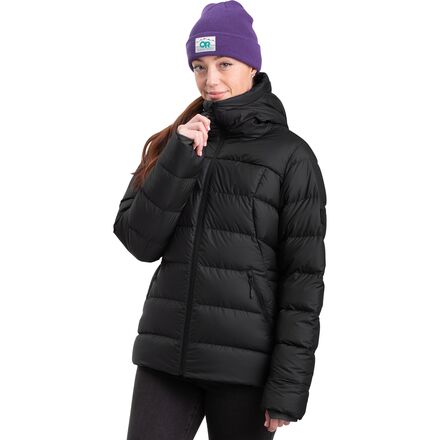 Outdoor Research - Coldfront Down Hooded Jacket - Women's - Black