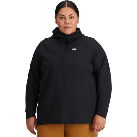 Freewheel 1/2-Zip Plus Hoodie - Women's