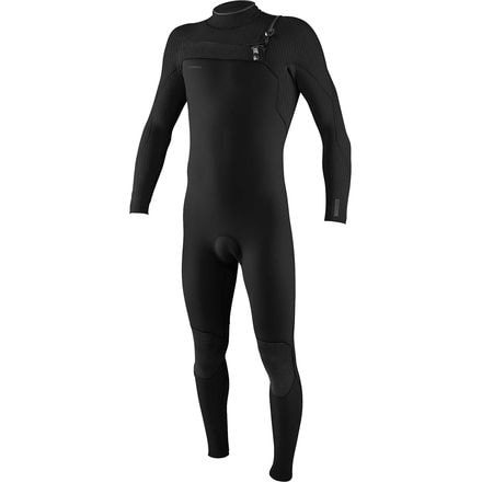 O'Neill - Hyperfreak 3/2+mm Chest-Zip Full Wetsuit - Men's - Black/Black