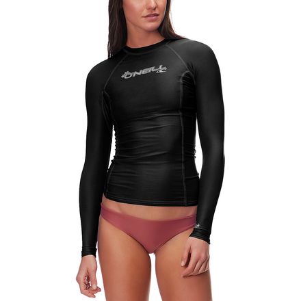 O'Neill - Basic Skins Crew Long-Sleeve Rashguard - Women's