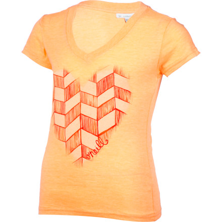 O'Neill - Heartbreaker V-Neck T-Shirt - Short-Sleeve - Girls'