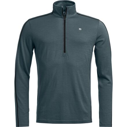 185 Rock'N'Wool Zip Neck Top - Men's