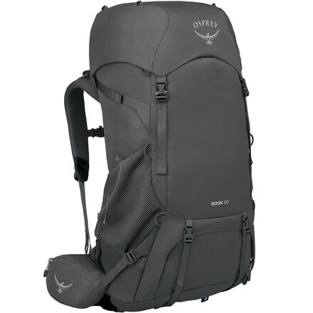 Osprey Packs - Rook 50L Backpack - Dark Charcoal/Silver Lining