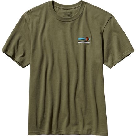 Patagonia - Glacier Waves Cotton T-Shirt - Short-Sleeve - Men's