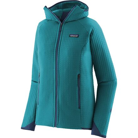 Patagonia - R2 Techface Hooded Fleece Jacket - Women's - Belay Blue