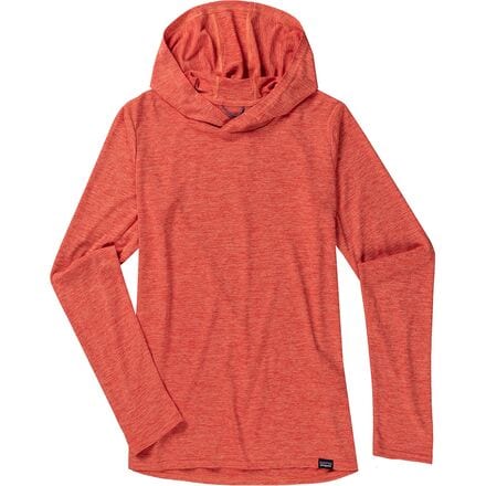 Patagonia - Capilene Cool Daily Hoodie - Women's - Pimento Red/Coho Coral X-Dye