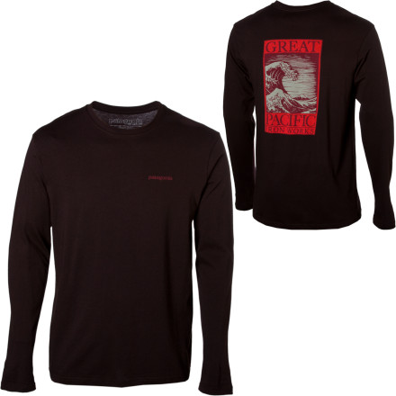 Patagonia GPIW Wave T-Shirt - Long-Sleeve - Men Patagonia GPIW Wave T-Shirt - Long-Sleeve - Men