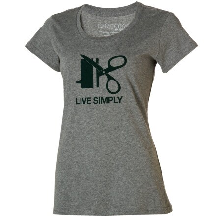 Patagonia - Live Simply Credit Card T-Shirt - Short-Sleeve - Women's