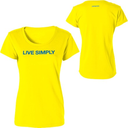 Patagonia - Live Simply Text T-Shirt - Short-Sleeve - Women's