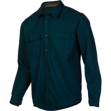 Buy flannel shirts - Patagonia Felted Flannel Shirt - Long-Sleeve - Men\'s Heritage Green, L