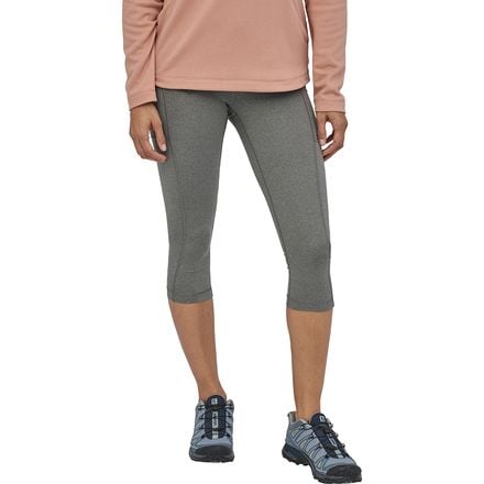 Patagonia - Pack Out Lightweight Crop Tight - Women's - Forge Grey