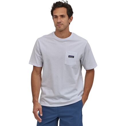 Patagonia - P-6 Label Pocket Responsibili-T-Shirt - Men's - White
