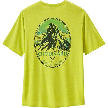 Patagonia - Capilene Cool Daily Graphic Lands Shirt - Men's - Chouinard Crest: Phosphorus Green X-Dye