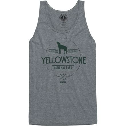 Parks Project - Yellowstone Wolf Tank Top - Men's