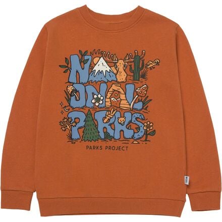 Parks Project - Peace in National Parks Crew - Boys' - Burnt Orange