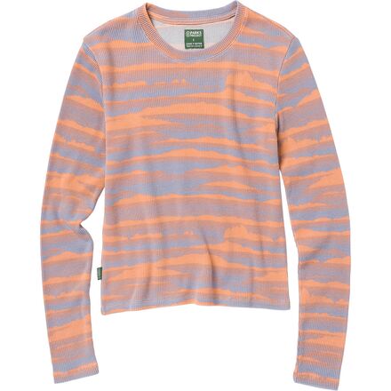 Smoky Mtn Haze Mini Waffle T-Shirt - Women's