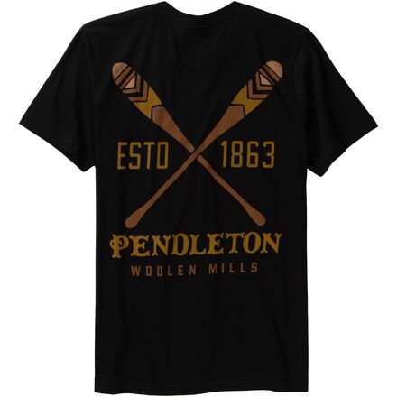 Pendleton - Paddle Graphic T-Shirt - Men's - Black/Brown