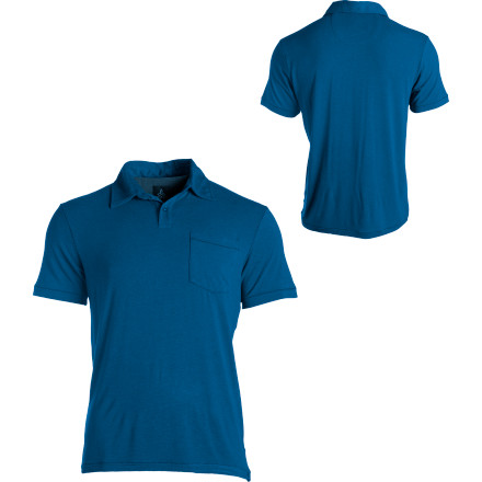 prAna Crosshatch Polo Shirt - Short-Sleeve - Men's