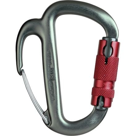 Petzl - Freino Carabiner + Friction Spur - Olive/Red