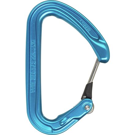 Petzl - Ange L Lite Wire Gate Carabiner - Blue