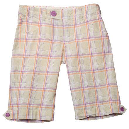 Roxy End Result Plaid Short - Girls' Roxy End Result Plaid Short - Girls'