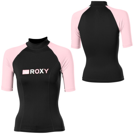 Roxy Live It Up Rash Guard - Short-Sleeve - Women's