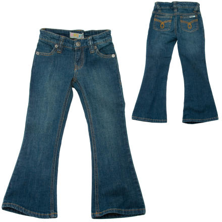 Roxy Delancy Flare Denim Pant Toddler Girls
