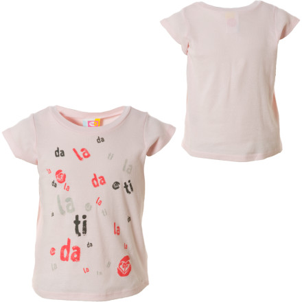 Roxy La Ti Da Shirt Short Sleeve Infant Girls