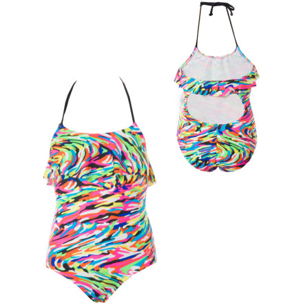 Pa Pa Roxy Dollykini Swimsuit Girls