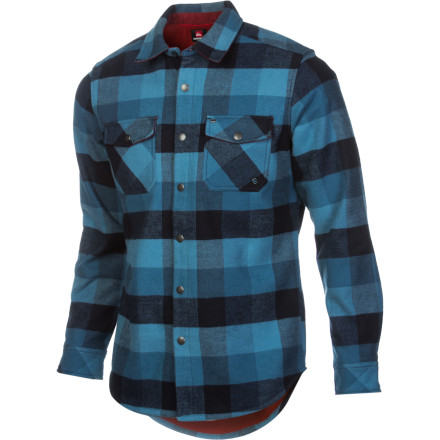 Quiksilver - Coffee Cruser Flannel Shirt - Long-Sleeve - Men's 