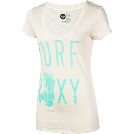 Roxy - Surf Roxy V-Neck - Short-Sleeve - Women's