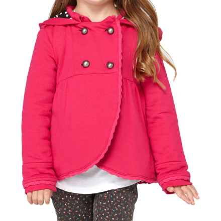 Roxy - Back Bay Fleece Jacket - Toddler Girls'