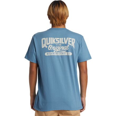 Quiksilver - Original Script MT0 Shirt - Men's - Blue Shadow