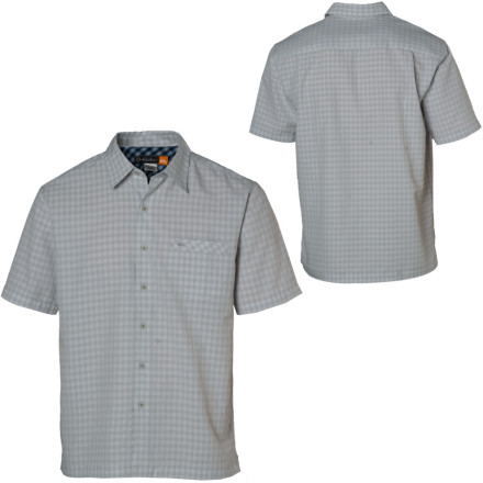 QuikSilver Edition Palaka Shirt Short Sleeve Mens