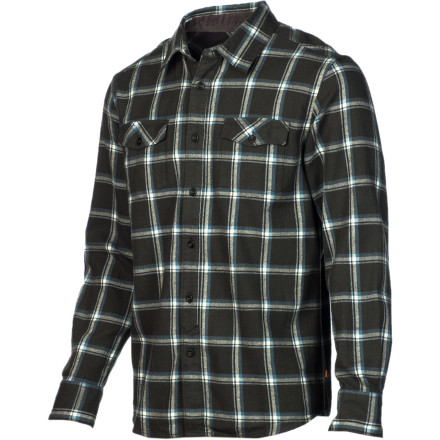 Quiksilver Waterman Grizzly Bay Flannel Shirt - Long-Sleeve - Men's