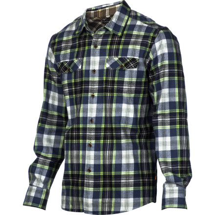 Quiksilver Waterman Kings Cove 2 Flannel Shirt - Long-Sleeve - Men's