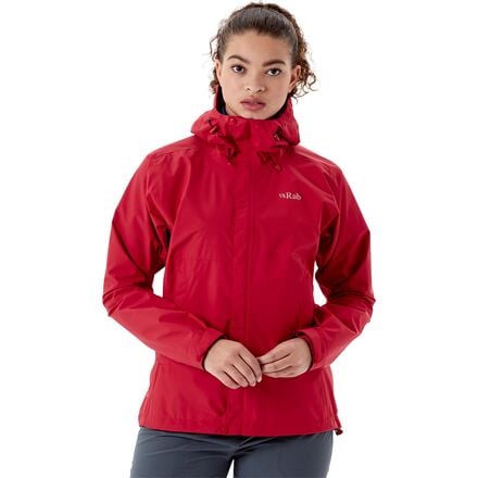 Rab - Downpour Eco Jacket - Women's - Ascent Red