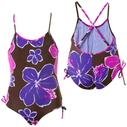 Raisins Aloha Dreamin Sweet Tart Swimsuit Little Girls