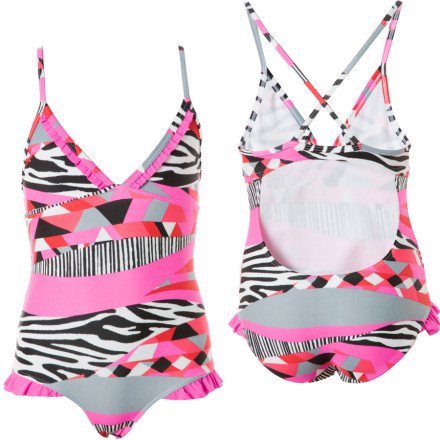 Raisins Animal Instinct Tahiti Swimsuit Little Girls
