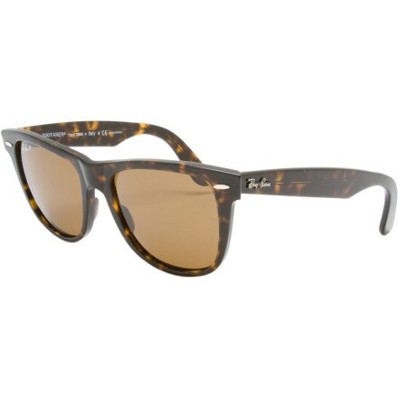 Ray-Ban - Original Wayfarer Polarized Sunglasses - Tortoise/Crystal Brown Polarized