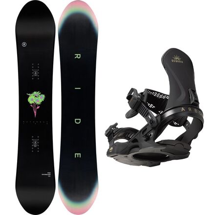 Saturday Snowboard + Arbor Sequoia Binding - Women's
