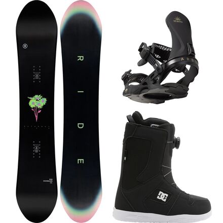 Saturday Snowboard + Arbor Sequoia Binding + Phase BOA Boot