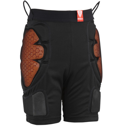 Red Total Impact Short - Kids'