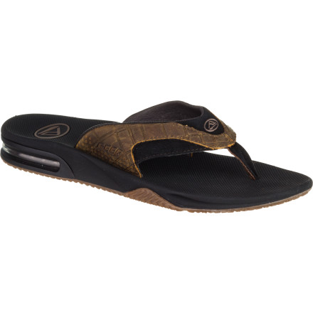 Reef - Leather Fanning Flip Flops - Men's