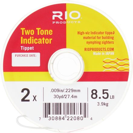RIO - 2-Tone Indicator Tippet - One Color