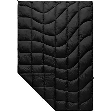 Rumpl - NanoLoft Puffy Solid Travel Blanket - Black