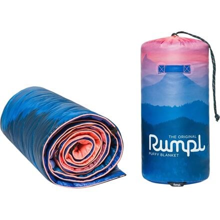 Rumpl - NanoLoft Puffy 1-Person Blanket - Alpenglow