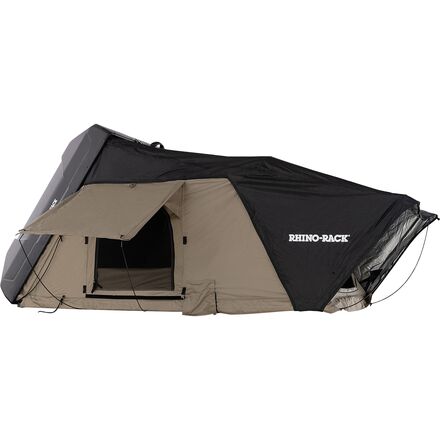 Rhino-Rack - 2-Person Hardshell Roof Top Tent - Black