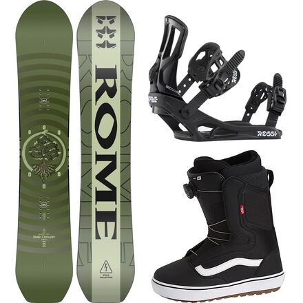 Stale Crewzer Snowboard + Battle Binding + Vans Aura OG Boot